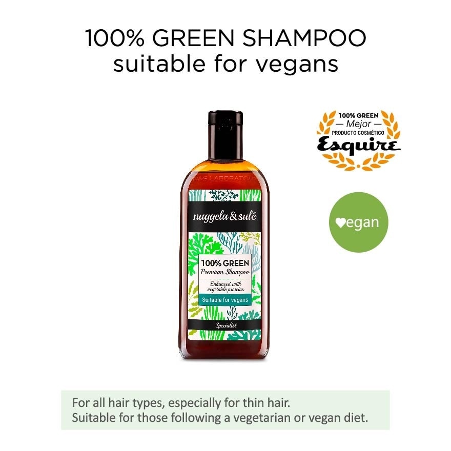 100% GREEN Shampoo (Strength + Anti-Hair Loss) 250ml