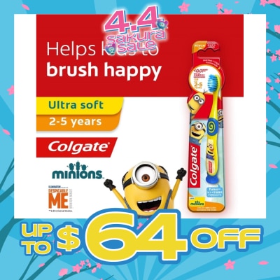 COLGATE - Minion 2-5 Years Toothbrush