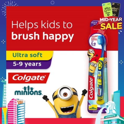 COLGATE Toothbrush For Kids 5-9 Years Minion