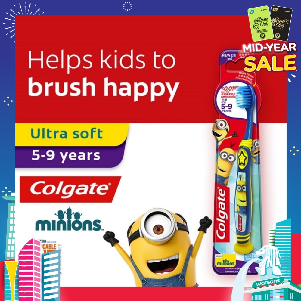 Toothbrush For Kids 5-9 Years Minion