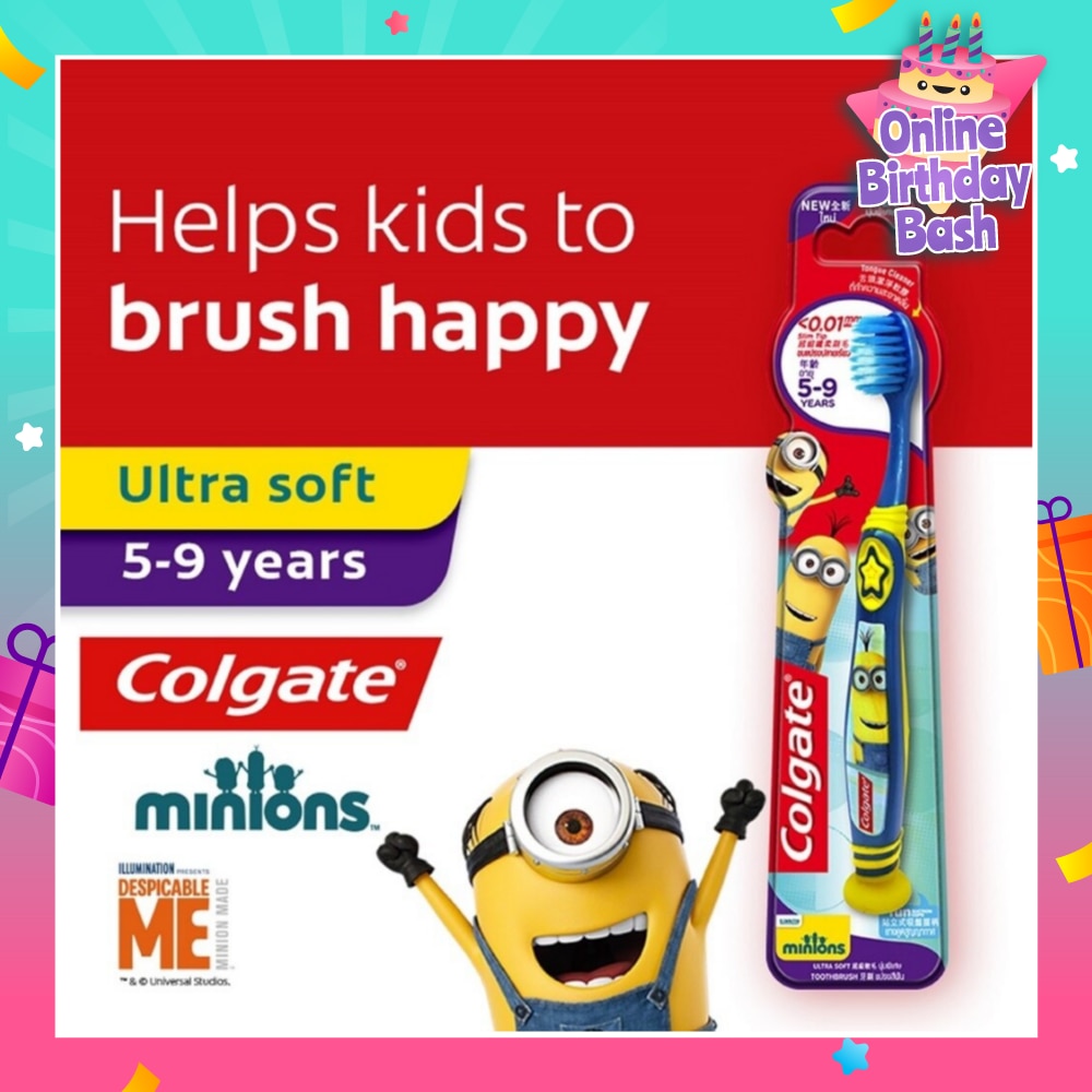 Toothbrush For Kids 5-9 Years Minion
