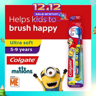 COLGATE Toothbrush For Kids 5-9 Years Minion