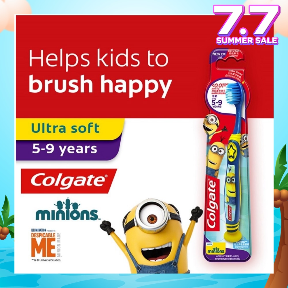 Toothbrush For Kids 5-9 Years Minion