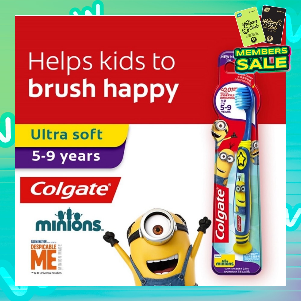 Toothbrush For Kids 5-9 Years Minion