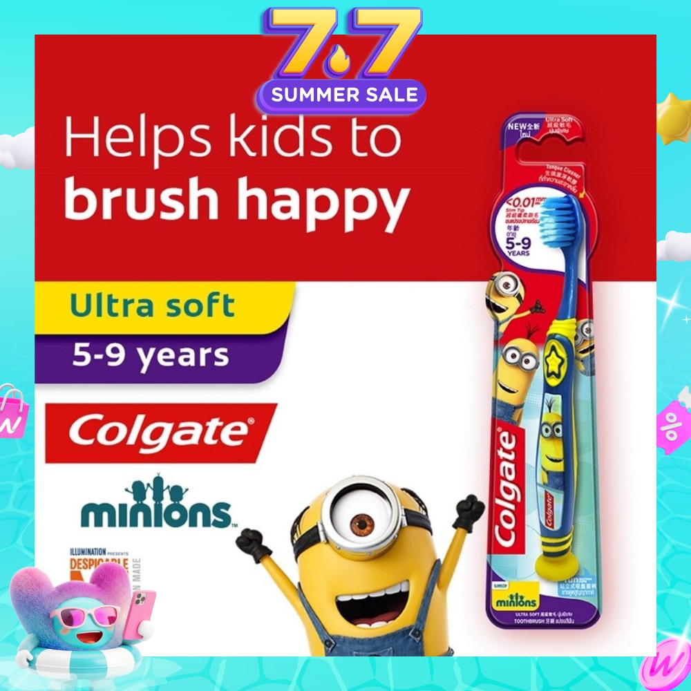 Toothbrush For Kids 5-9 Years Minion