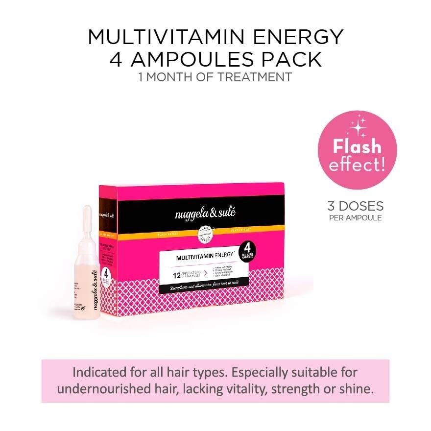 Multivitamin Energy Ampoules (Strength + Anti-Hair Loss) 40ml