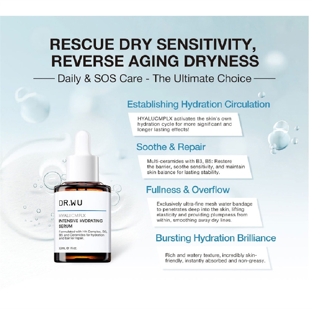 Hyalucmplx Intensive Hydrating Serum 15ml