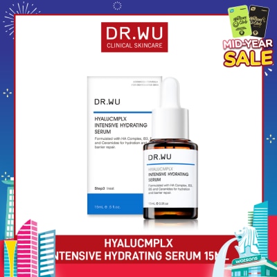 DR. WU Hyalucmplx Intensive Hydrating Serum (For Hydration & Barrier Repair) 15ml