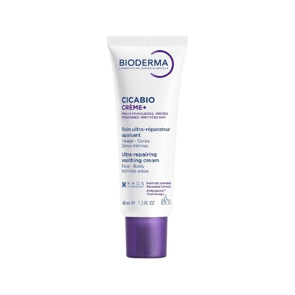 Cicabio Crème+ Anti-itch & Anti-pain Soothing and Skin Repairing Moisturiser (Damaged Skin) 40ml image