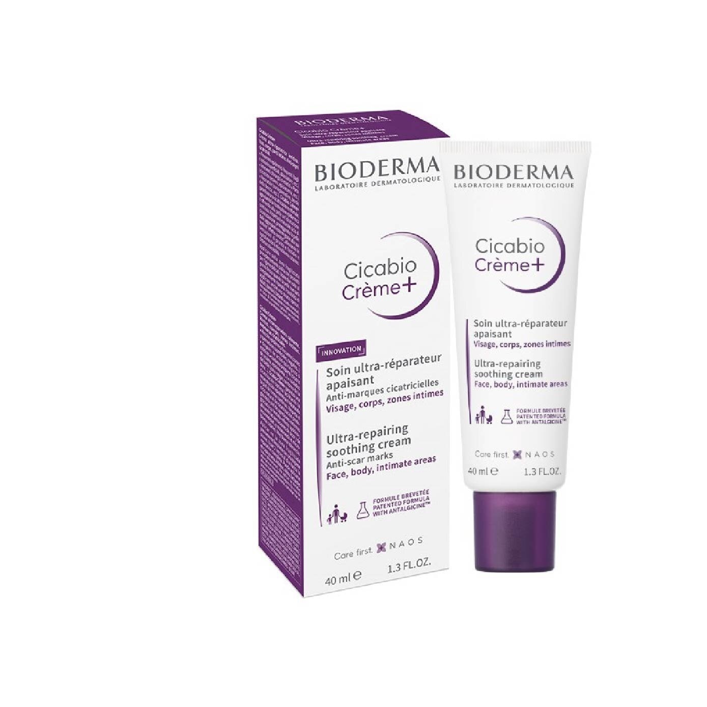 Cicabio Crème+ Anti-itch & Anti-pain Soothing and Skin Repairing Moisturiser (Damaged Skin) 40ml