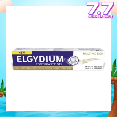 ELGYDIUM Multi Action Toothpaste Gel For Tooth Decay 75ml