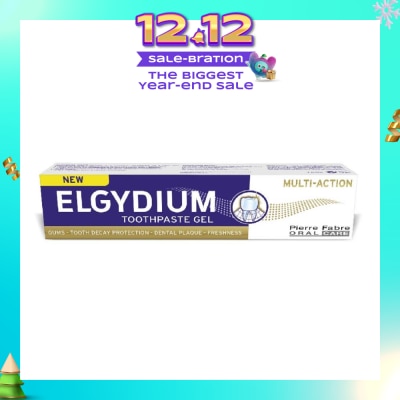 ELGYDIUM Multi Action Toothpaste Gel For Tooth Decay 75ml