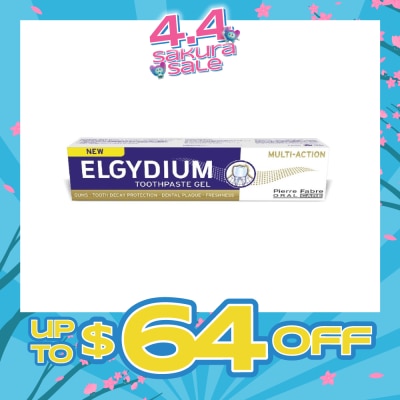 ELGYDIUM - Multi Action Toothpaste Gel For Tooth Decay 75ml