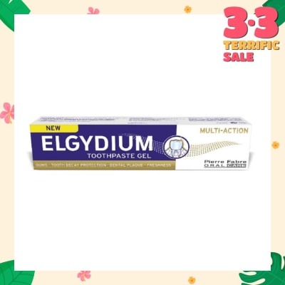 ELGYDIUM Multi Action Toothpaste Gel For Tooth Decay 75ml