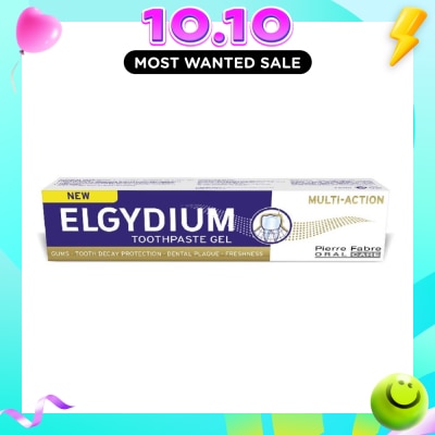 ELGYDIUM Fluorinol enable 6 times more fluoride fixation on tooth enamel from the 2 minute of toothbrushing for superior protection against tooth decay image
