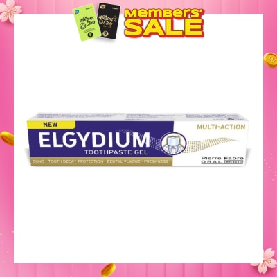 ELGYDIUM Multi Action Toothpaste Gel For Tooth Decay 75ml