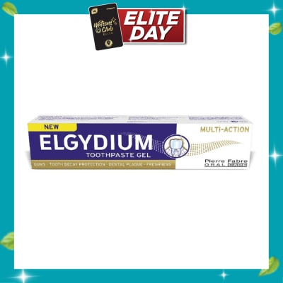 ELGYDIUM Fluorinol enable 6 times more fluoride fixation on tooth enamel from the 2 minute of toothbrushing for superior protection against tooth decay image