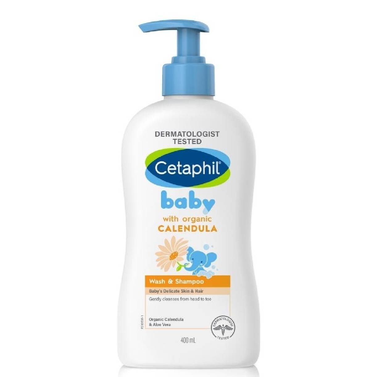 Wash & Shampoo with Organic Calendula 400ml