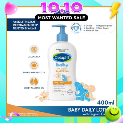 CETAPHIL BABY Daily Lotion with Organic Calendula 400ml image