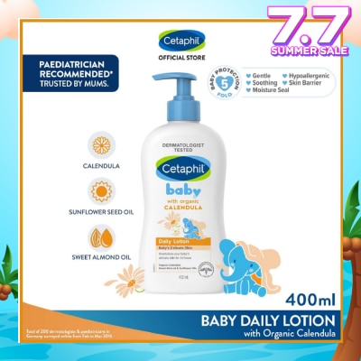 CETAPHIL BABY Daily Lotion with Organic Calendula 400ml