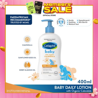 CETAPHIL BABY Daily Lotion with Organic Calendula 400ml