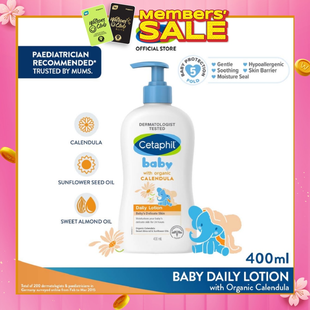 Daily Lotion with Organic Calendula 400ml