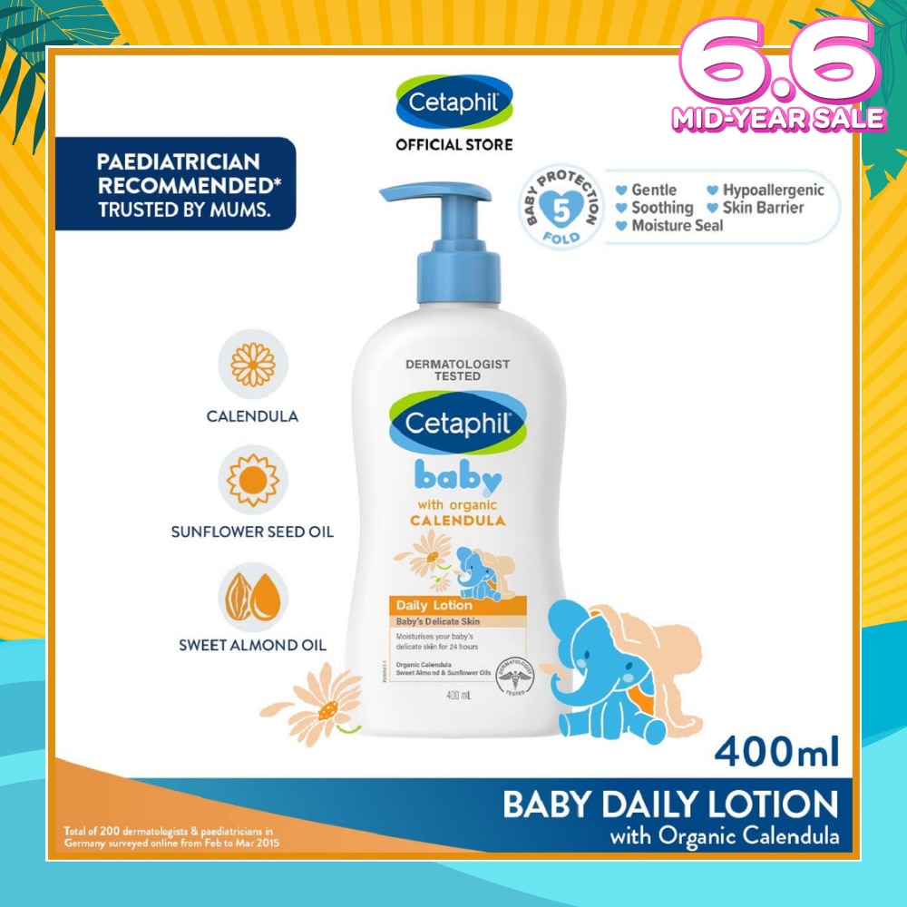 Daily Lotion with Organic Calendula 400ml