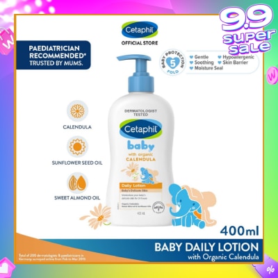 CETAPHIL BABY Daily Lotion with Organic Calendula 400ml