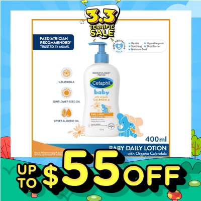 CETAPHIL BABY Daily Lotion with Organic Calendula 400ml
