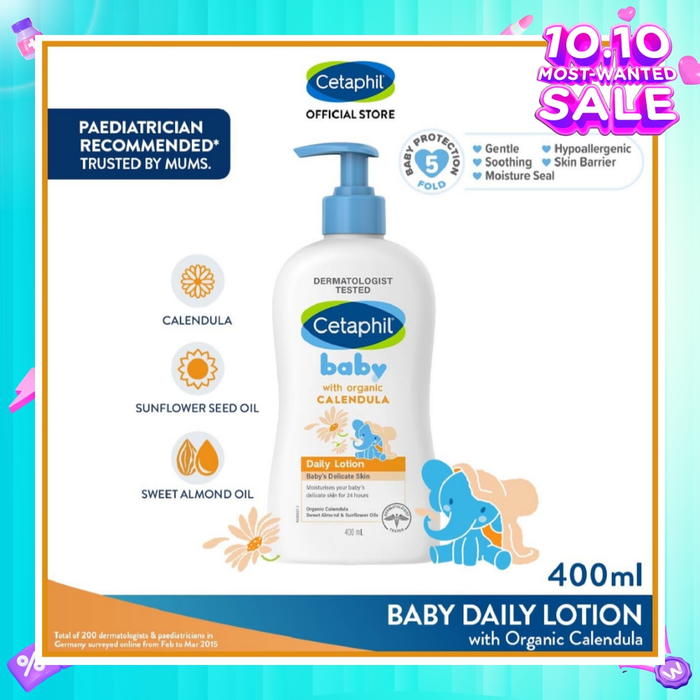 Daily Lotion with Organic Calendula 400ml