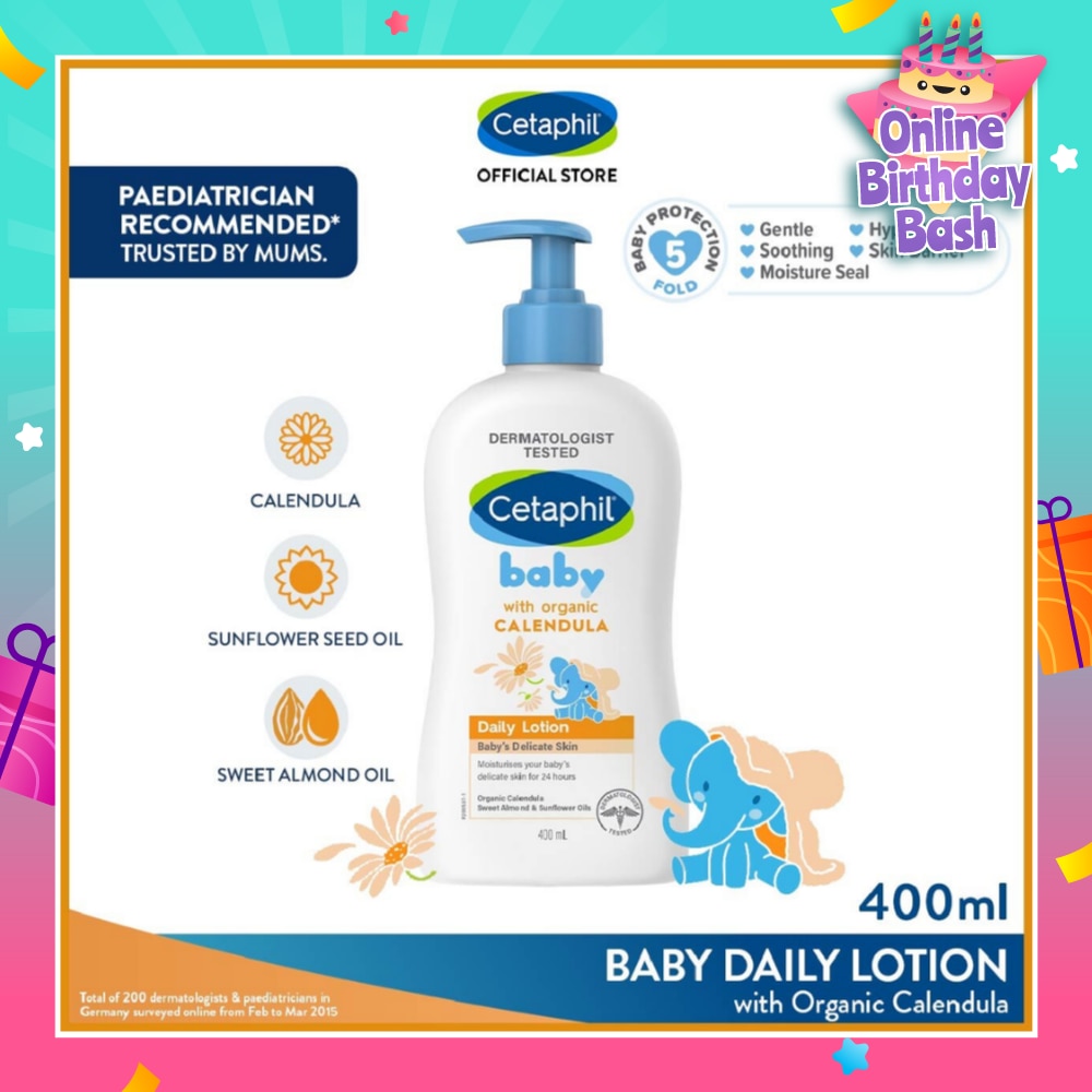 Daily Lotion with Organic Calendula 400ml