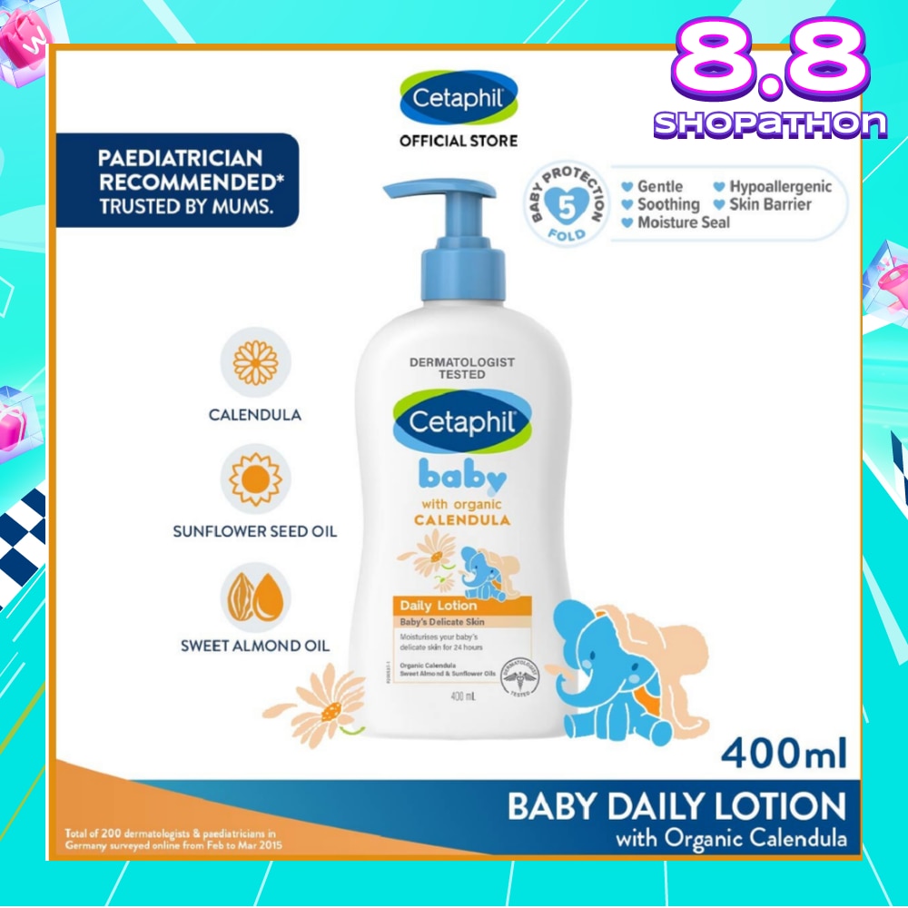 Daily Lotion with Organic Calendula 400ml