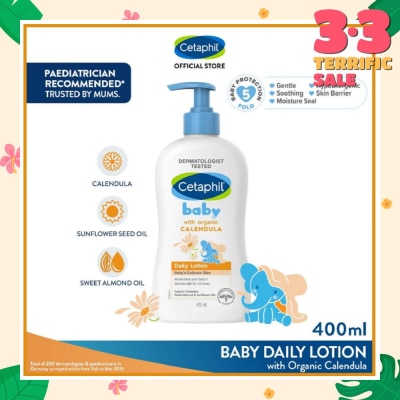 CETAPHIL BABY Daily Lotion with Organic Calendula 400ml