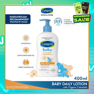 CETAPHIL BABY Daily Lotion with Organic Calendula 400ml