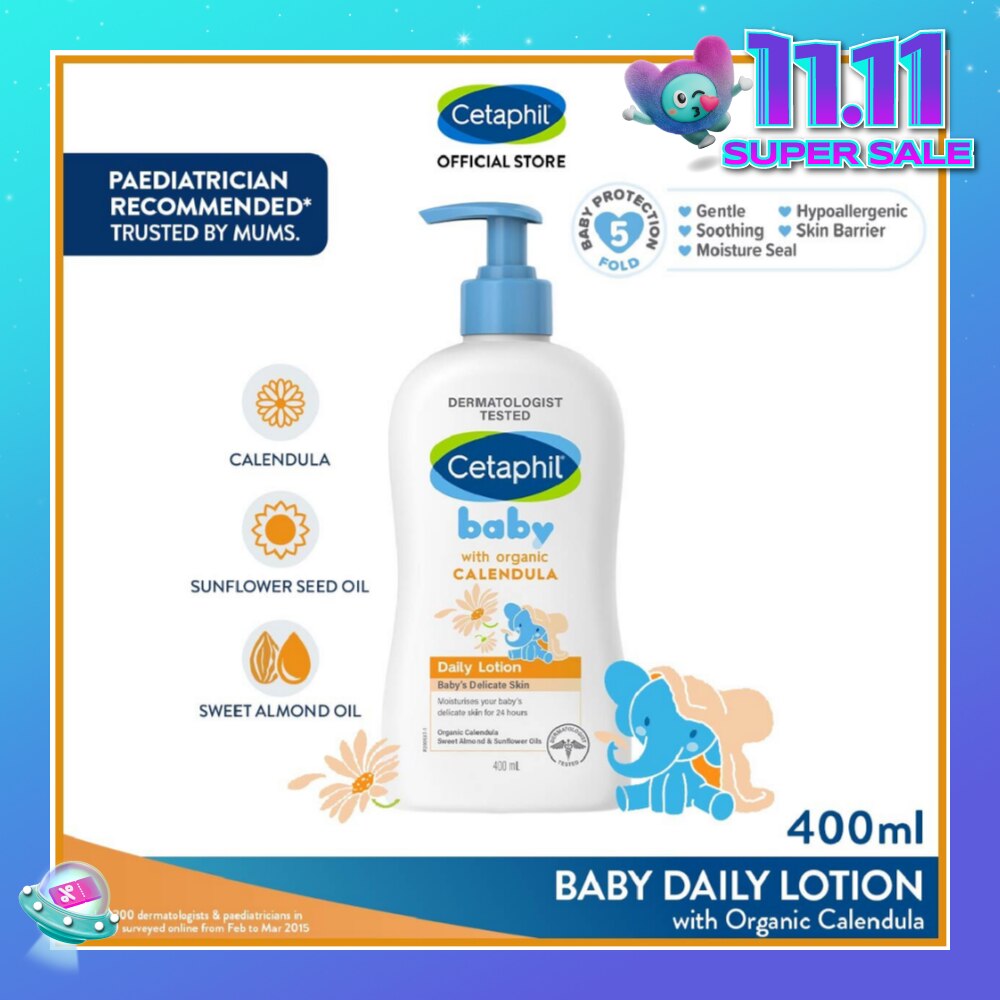 Daily Lotion with Organic Calendula 400ml