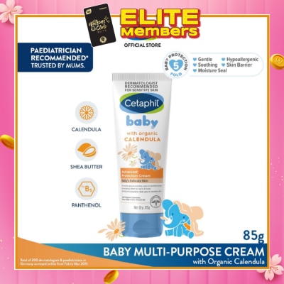 CETAPHIL BABY Advanced Protection Cream with Organic Calendula 85g (Expiry: Oct`2026)
