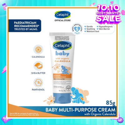 CETAPHIL BABY Advanced Protection Cream with Organic Calendula 85g (Expiry: Oct`2025)