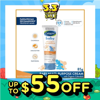 CETAPHIL BABY Advanced Protection Cream with Organic Calendula 85g (Expiry: Oct`2026)
