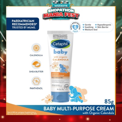 CETAPHIL BABY - Advanced Protection Cream with Organic Calendula 85g