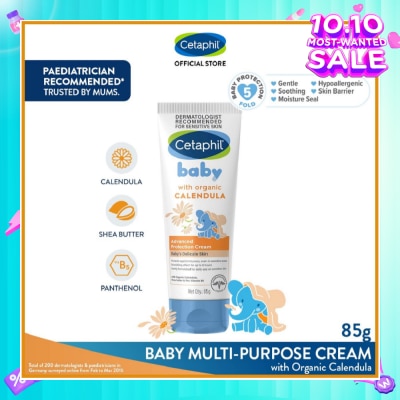 CETAPHIL BABY Advanced Protection Cream with Organic Calendula 85g (Expiry: Oct`2025)
