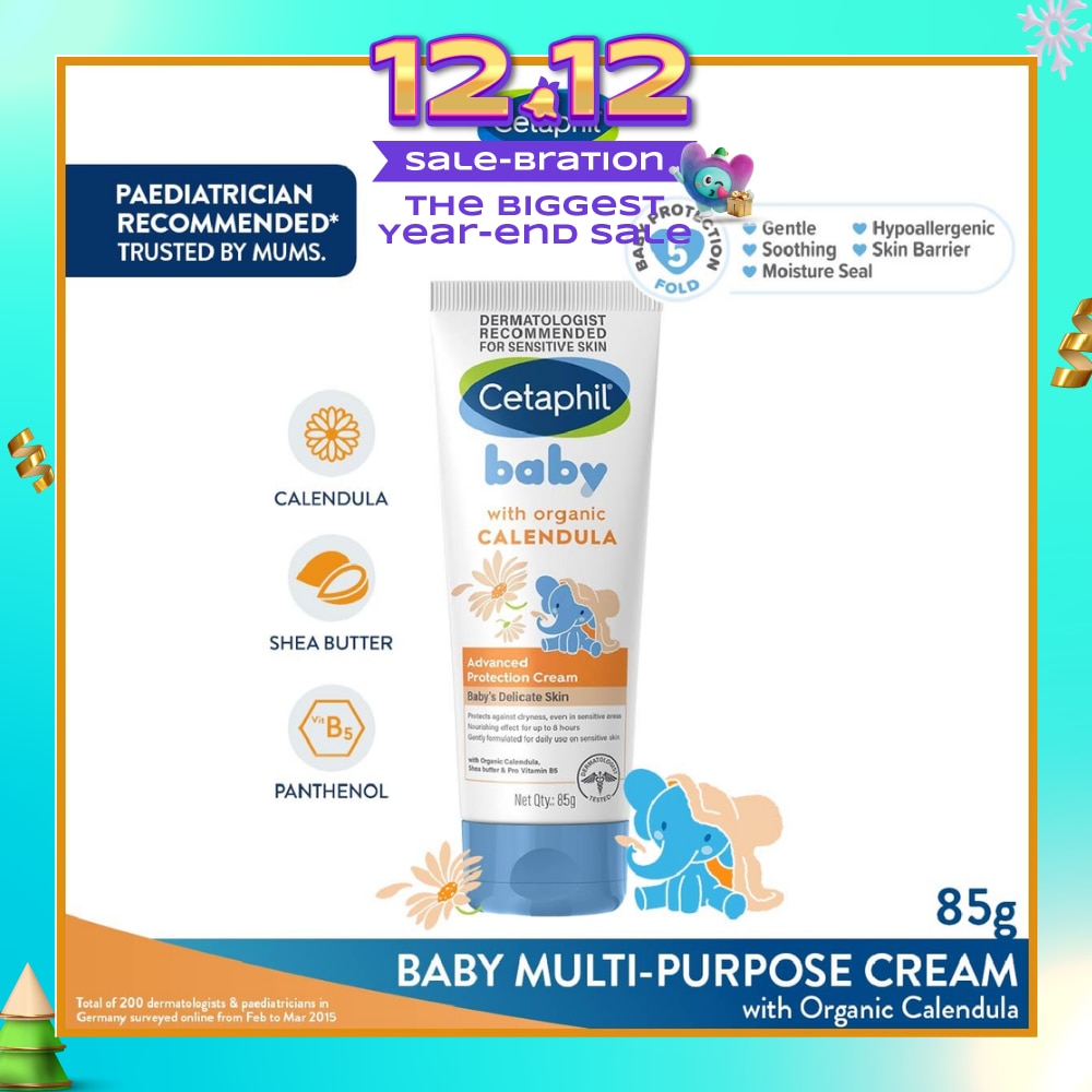 Advanced Protection Cream with Organic Calendula 85g (Expiry: Oct`2025)