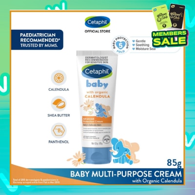 CETAPHIL BABY Advanced Protection Cream with Organic Calendula 85g (Expiry: Oct`2025)