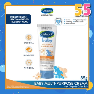 CETAPHIL BABY Advanced Protection Cream with Organic Calendula 85g