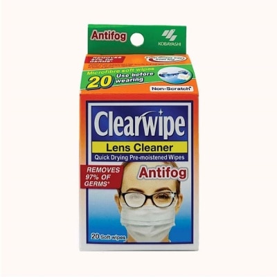 KOBAYASHI Clearwipe Antifog Len Cleaner 20s