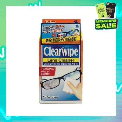 KOBAYASHI Clearwipe Len Cleaner 40s