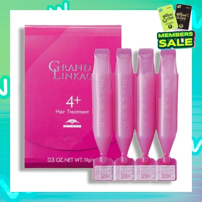 MILBON Grand Linkage Salon Hair Treatment No.4(+) (For Normal Hair Type) 9g x 4s