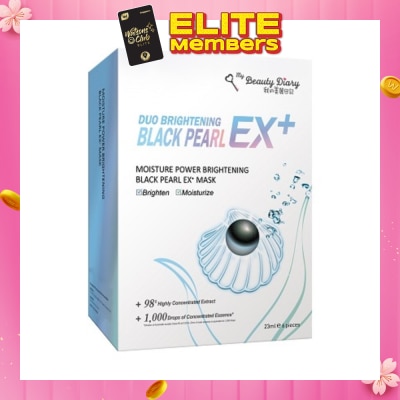 MY BEAUTY DIARY Moisture Power Brightening Ex+ Mask 6s