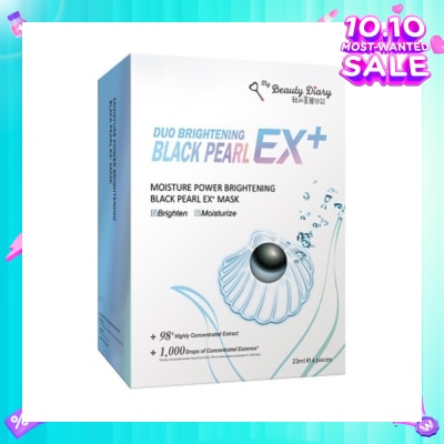 MY BEAUTY DIARY Moisture Power Brightening Ex+ Mask 6s