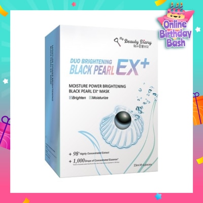 MY BEAUTY DIARY Moisture Power Brightening Ex+ Mask 6s