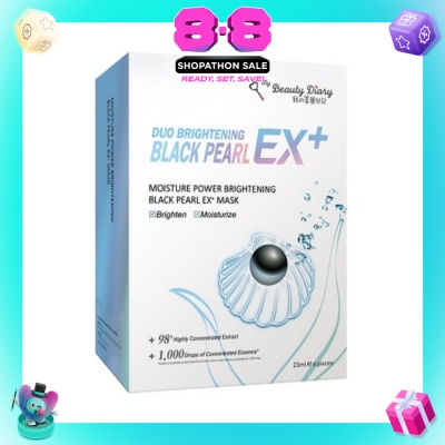 MY BEAUTY DIARY - Moisture Power Brightening Ex+ Mask 6s